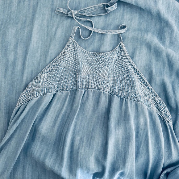 Bella Dahl Dresses & Skirts - Bella Dahl Halter Chambray Dress